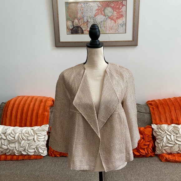 Worth Jackets & Blazers - ❣️🆕Worth Bamboo Raffia Jacket❣️